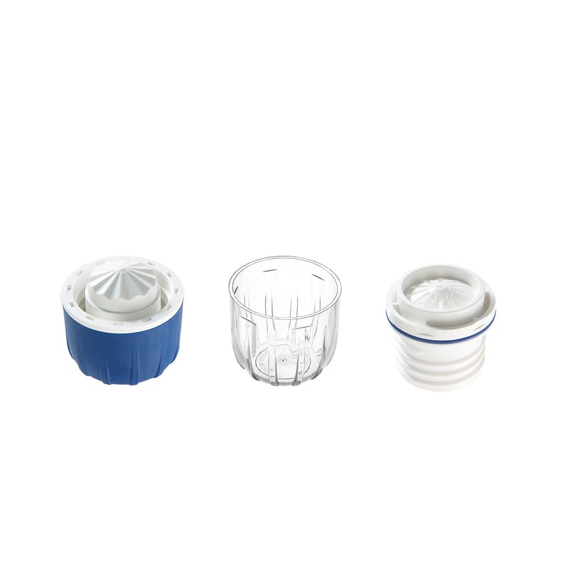 MAXGRIND Pill Crusher and Pill Grinder - Pill Crusher for Small or Large Pills and Vitamins to Fine Powder, Pill Pulverizer Grinder, Medicine Grinder with Medicine Cup, Pill Storage (Blue) - Image 3